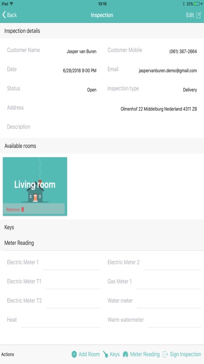 RealApps inspection app