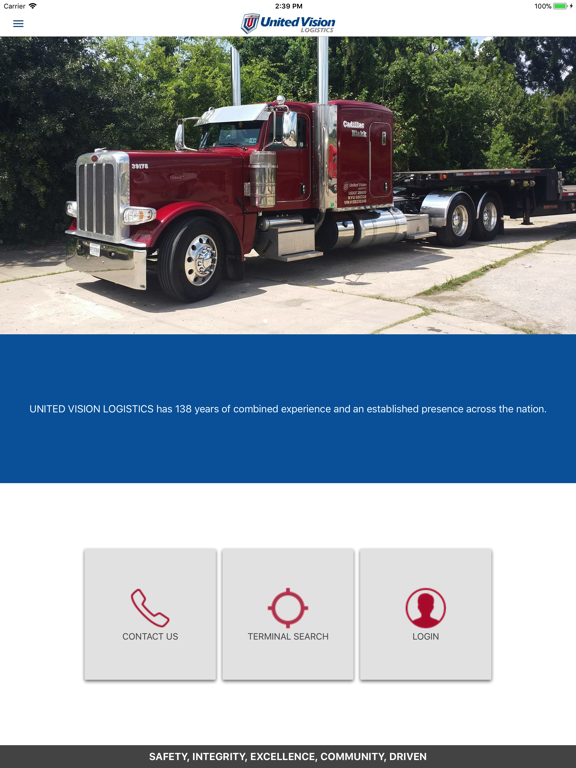 Vision 2020 iPad screenshot 2 - Business app