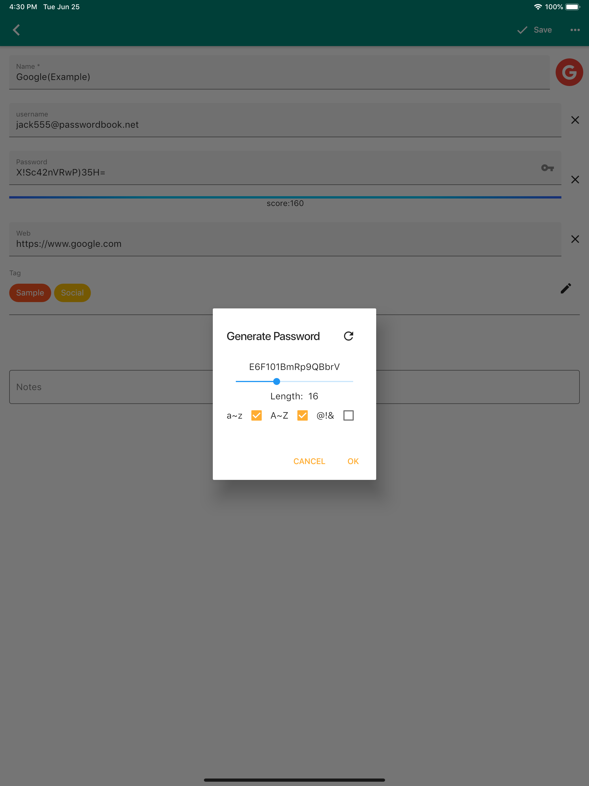 Password Book-Password Manager screenshot 7