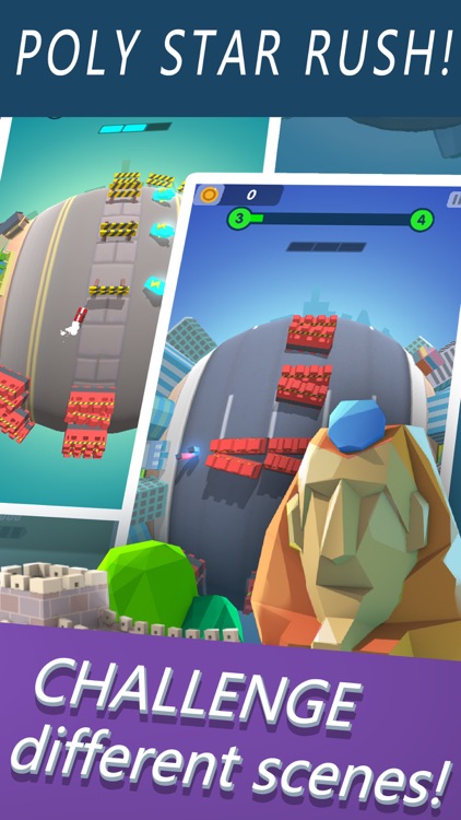 Poly Star Dash! screenshot-0