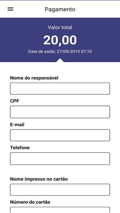 Portal Estacionamento Screenshot