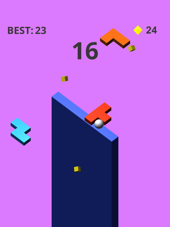 Screenshot #4 pour 滚动的方块