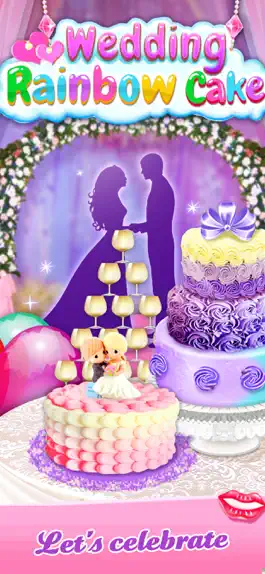 Game screenshot Wedding Rainbow Cake hack