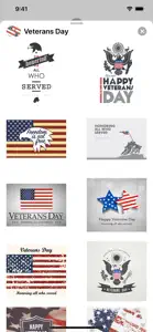 Veterans Day Stickers screenshot #2 for iPhone