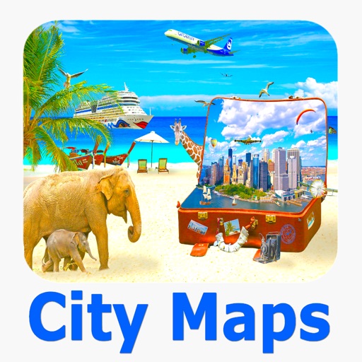 Top City Maps of the World icon