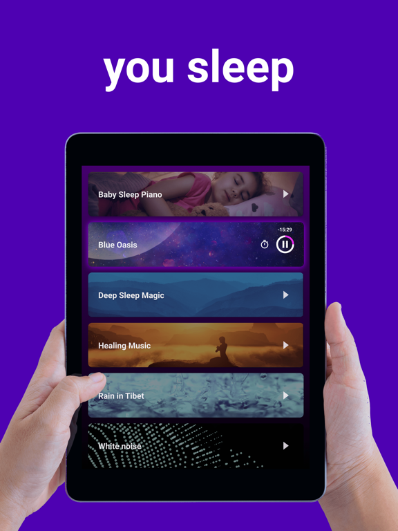 Owlet: Sleep Sounds & Noise iPad screenshot