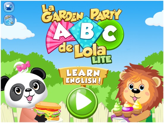 Screenshot #4 pour Garden party ABC de Lola LITE