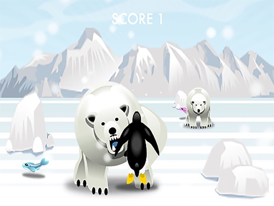 Screenshot #6 pour Penguin 3D Arctic Runner LT