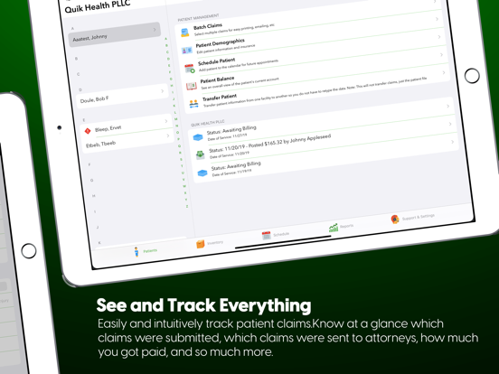ClaimEase iPad screenshot 2 - Medical app
