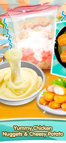 Game screenshot Homemade School Lunch Food mod apk