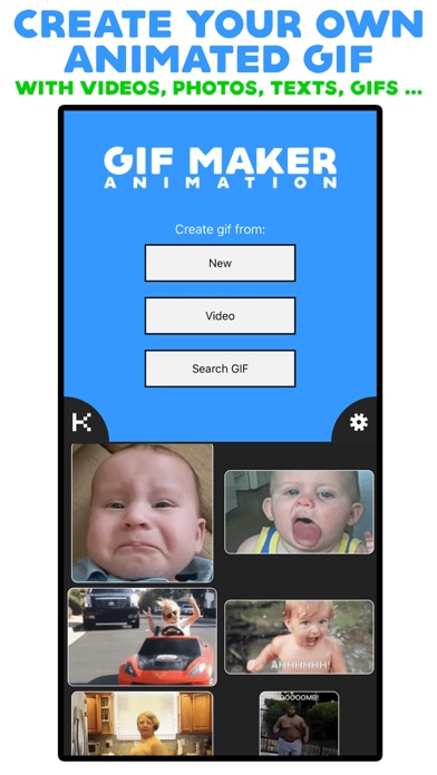 Screenshot #1 pour Gif Maker Animation