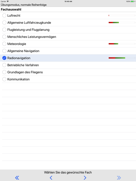 Screenshot #6 pour Questions for PPL(A) GERMAN