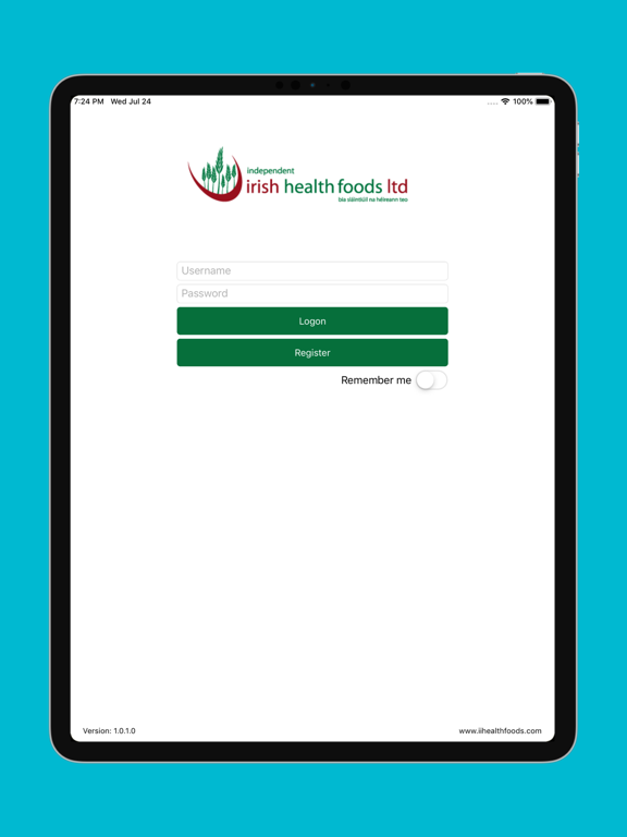 IIHF Ordering app screenshot 2