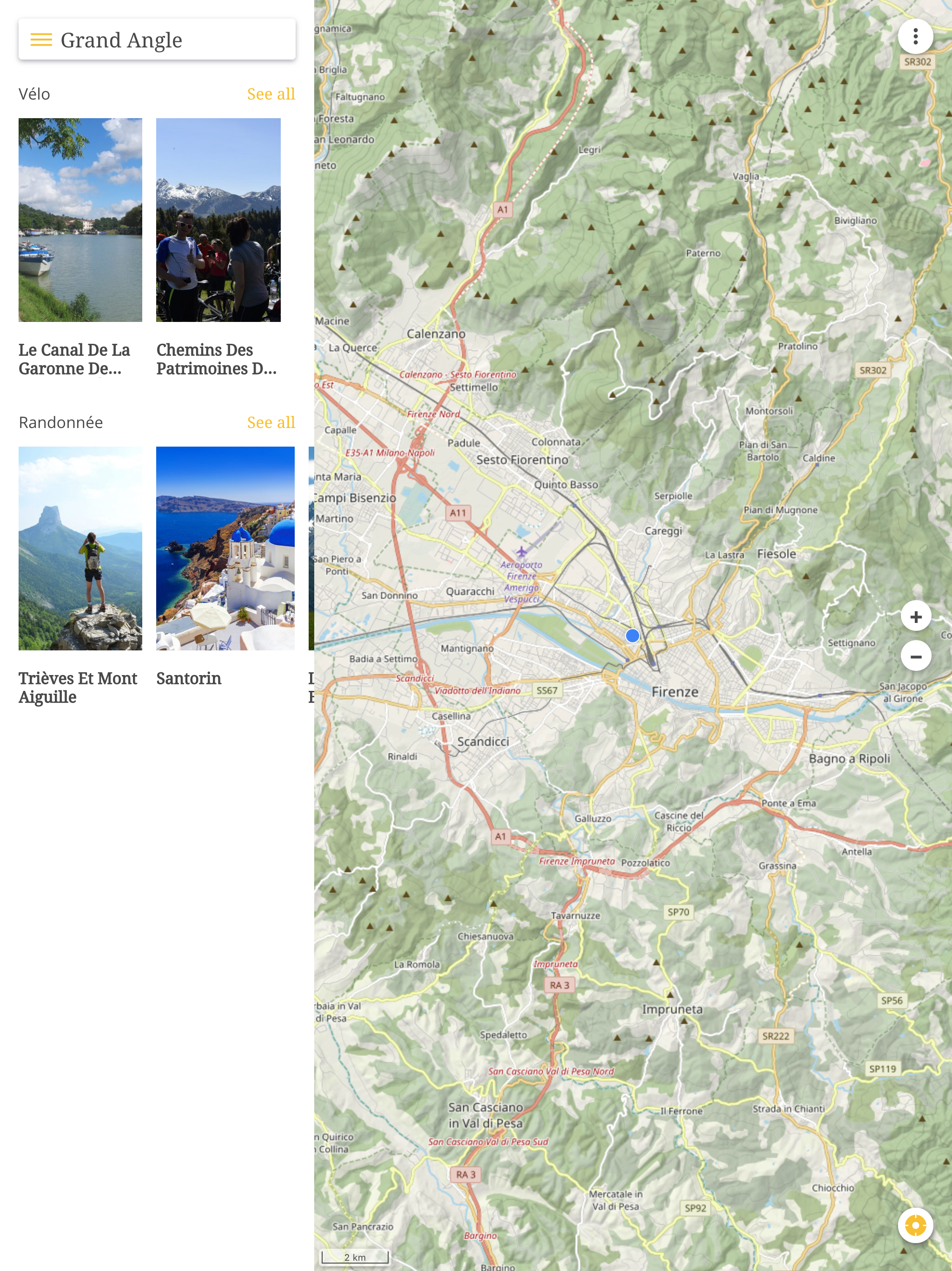 Grand Angle Trek et Vélo