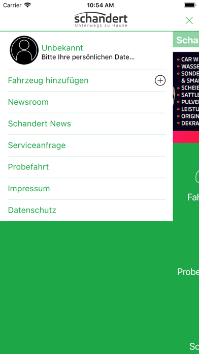 Autohaus Schandert Screenshot