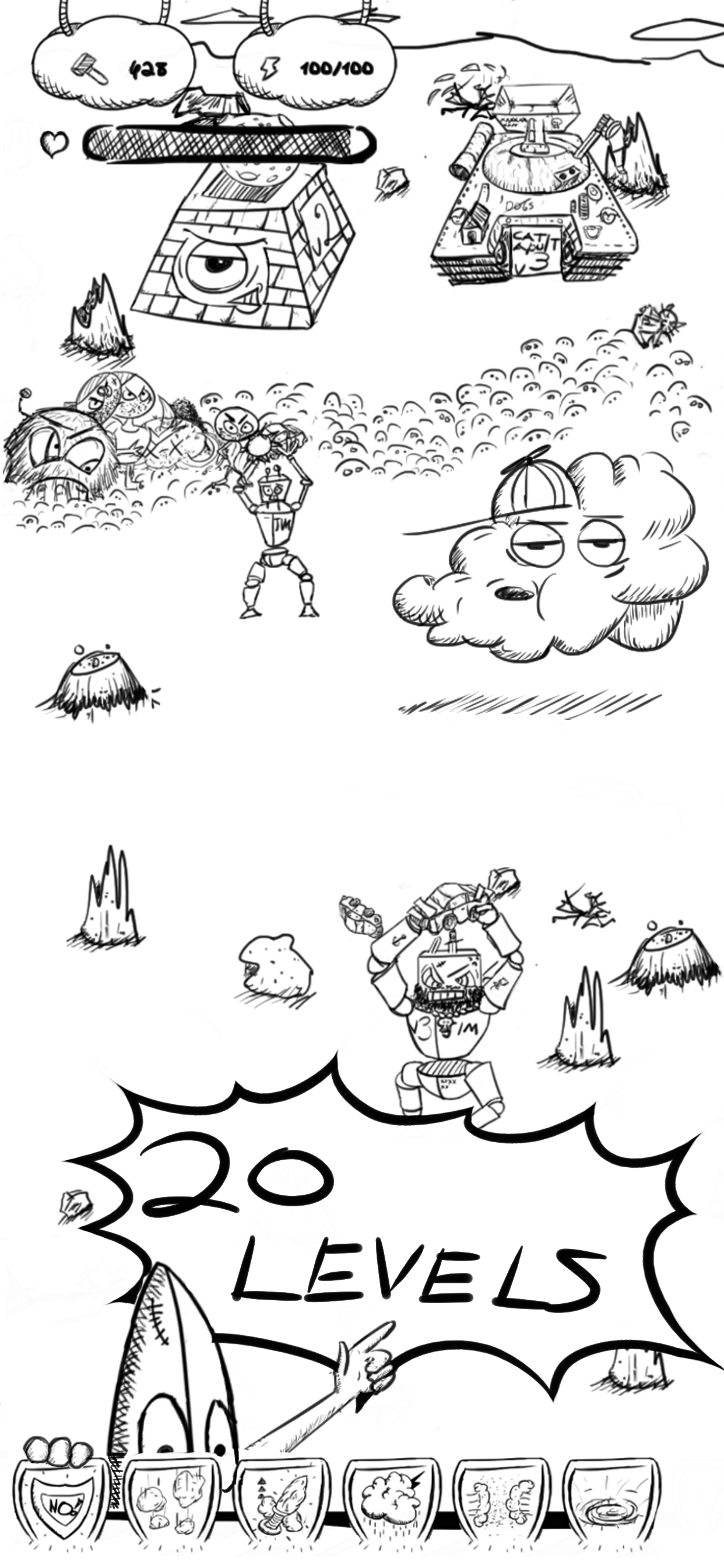 Sketch Wars: Tower Defense