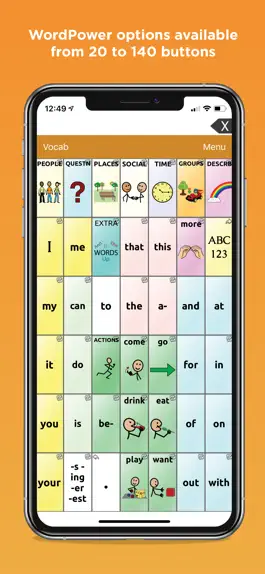 Game screenshot TouchChat HD- AAC w/ WordPower apk