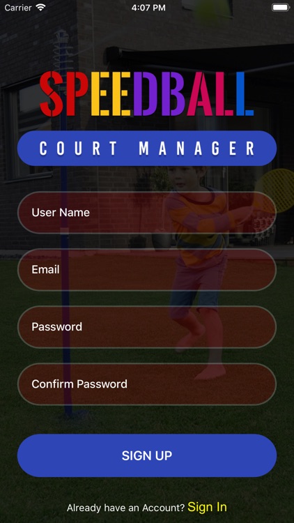 Speedball Court Manager