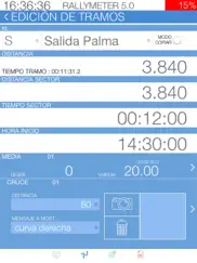 rallymeter basic tsd ipad capturas de pantalla 4