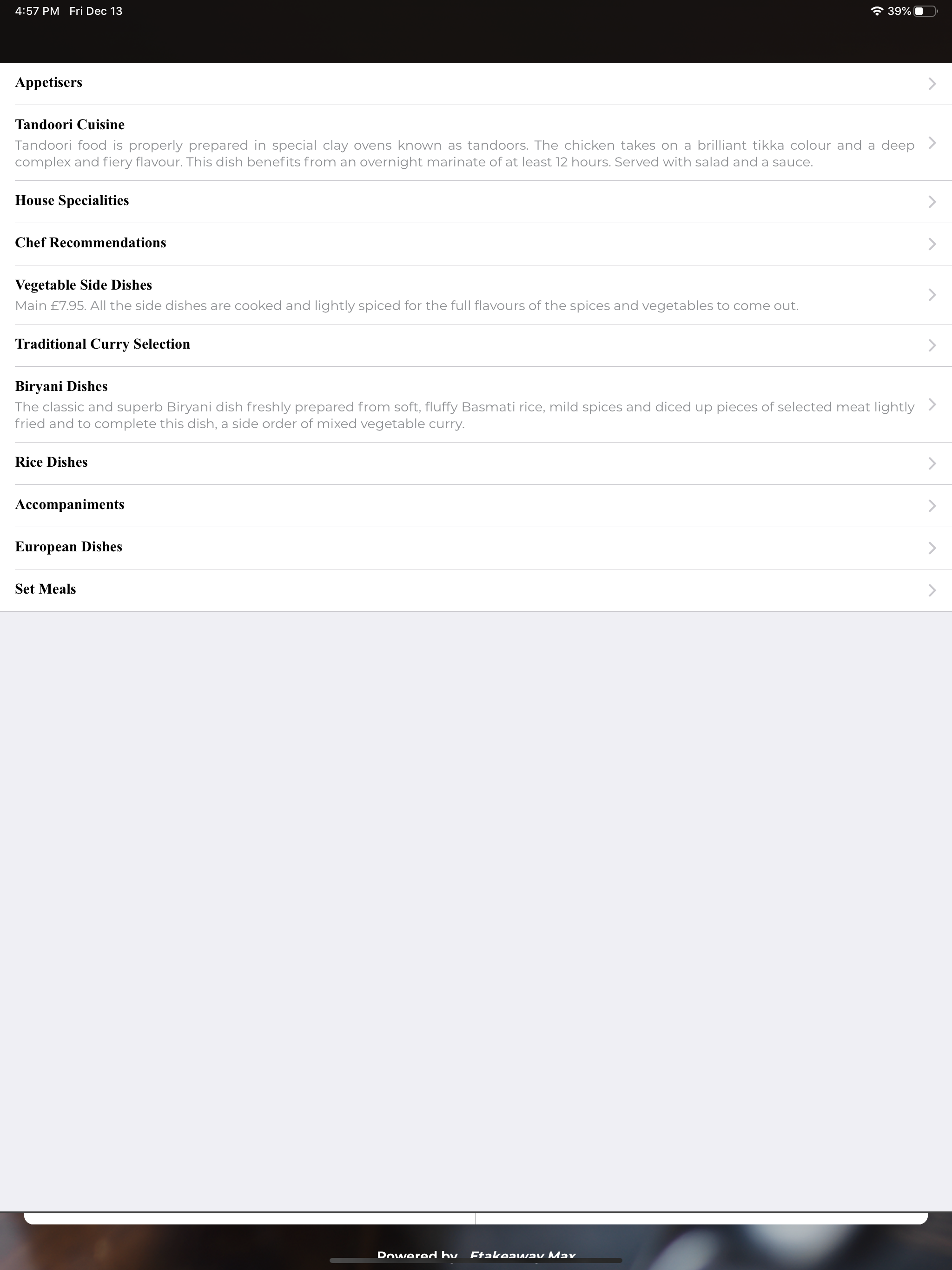 Panache Restaurant screenshot 6