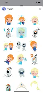 Disney Stickers: Frozen screenshot #3 for iPhone