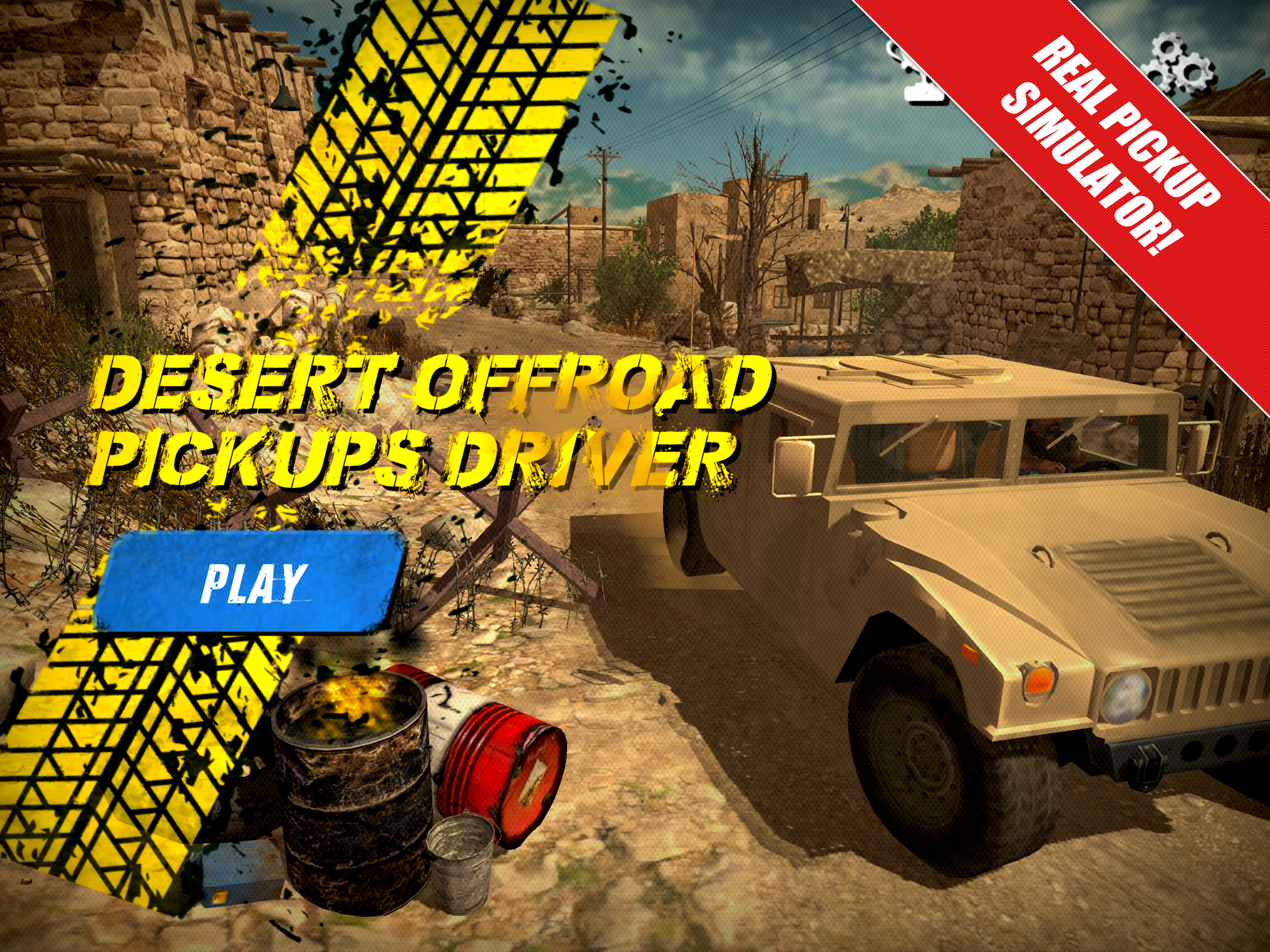 Desert Offroad Pickup Trucks
