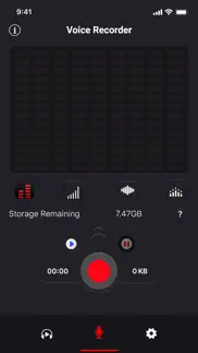 voice recorder - voz pro iphone screenshot 3