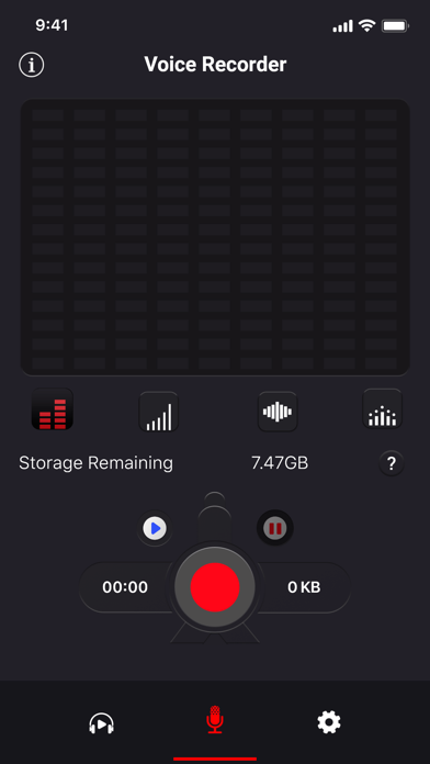 Voice Recorder - VOZ Pro Screenshot
