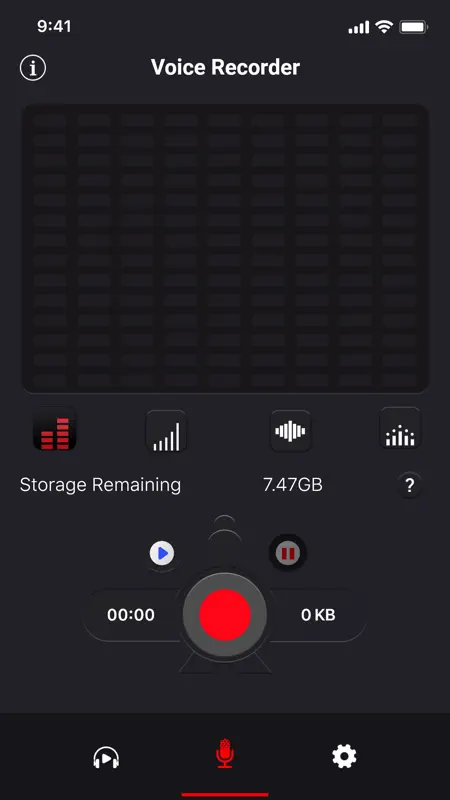 Diktiergerät - Voz Pro screenshot 3 of 9