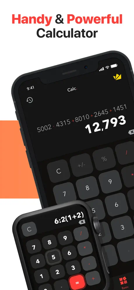 Calculator Pro: Math On Watch