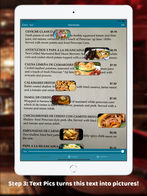 Text Pics! iPad screenshot
