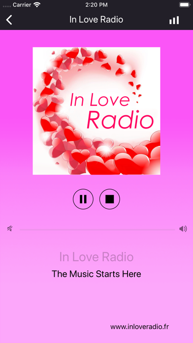 In Love Radio screenshot 2