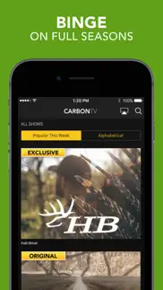 carbontv iphone screenshot 1