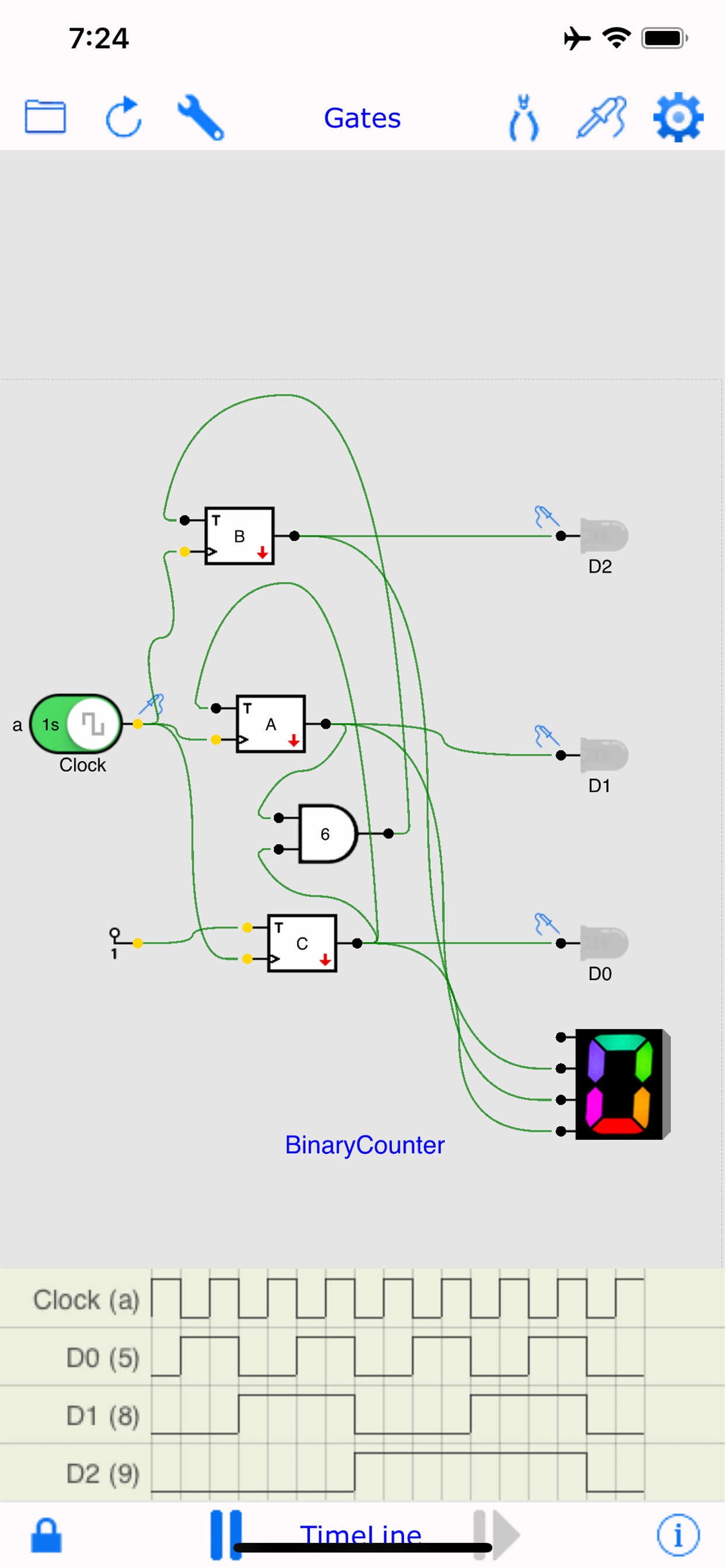 Digital Circuit Simulator Lite