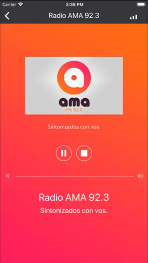 AMA 92.3 screenshot 3