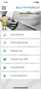 How to Lose Belly Fat - Diet screenshot #1 for iPhone