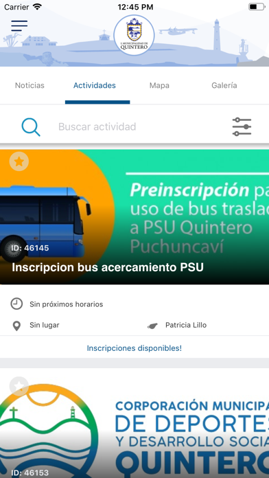 Quintero Participa screenshot 2