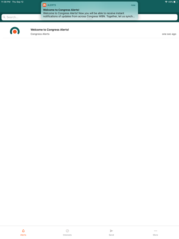 Screenshot #6 pour Congress Alerts