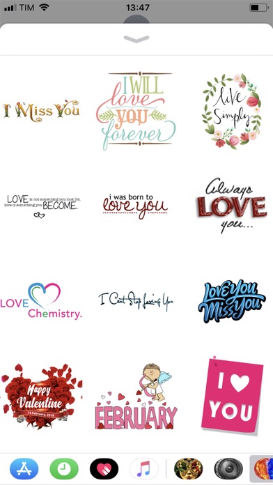 Screenshot #3 pour True Love - Valentine Stickers