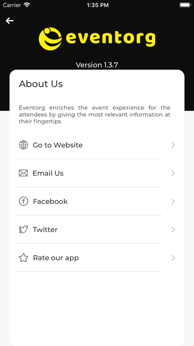 EventOrg - Event App iPhone screenshot 10 - Productivity app