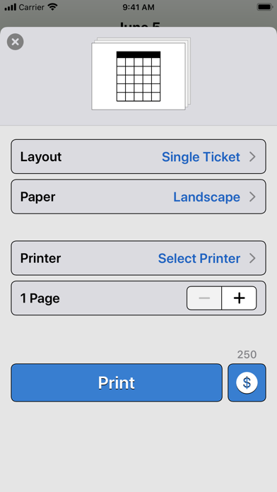 Bingo Card - Ticket Generator Screenshot
