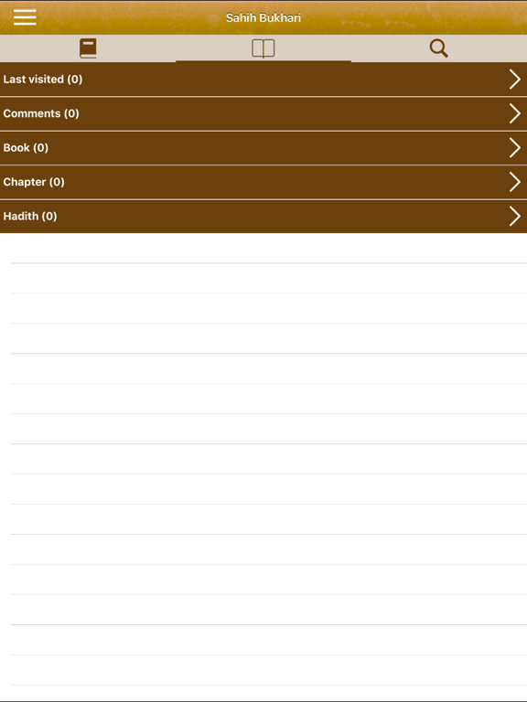 Sahih Bukhari Pro : Indonesian iPad screenshot 5 - Book app