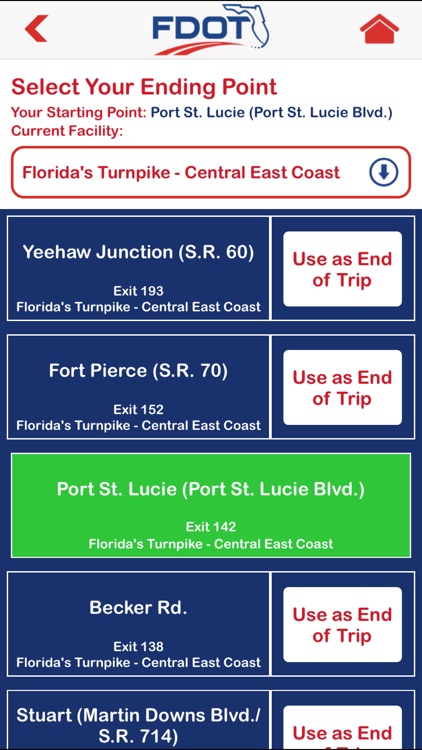 FDOT Toll Calculator