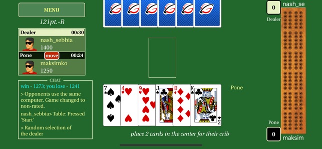 Cribbage Live On The App Store