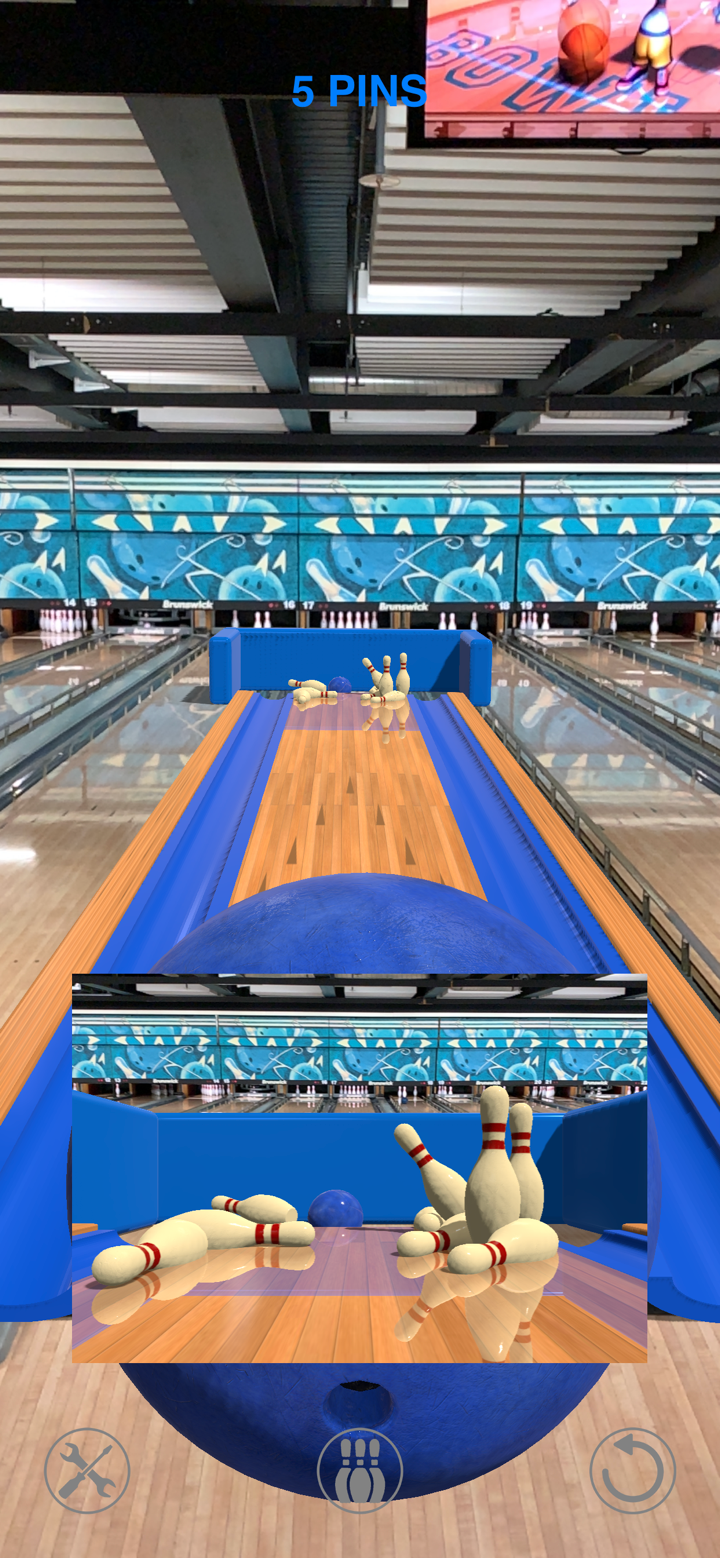 [AR] Bowling screenshot 1