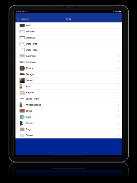 Rooms - Easy Layouts iPad screenshot