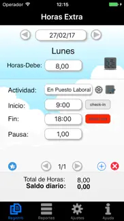 horas extra iap iphone capturas de pantalla 2