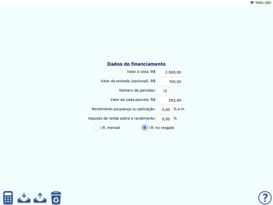 Screenshot #4 pour Poupar ou financiar?