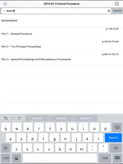 NY Criminal Procedure Law 2026 iPad image 1