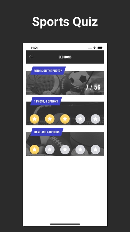 Sports games: sport quiz